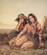 Thomas Sully Gypsy Maidens Sweden oil painting artist